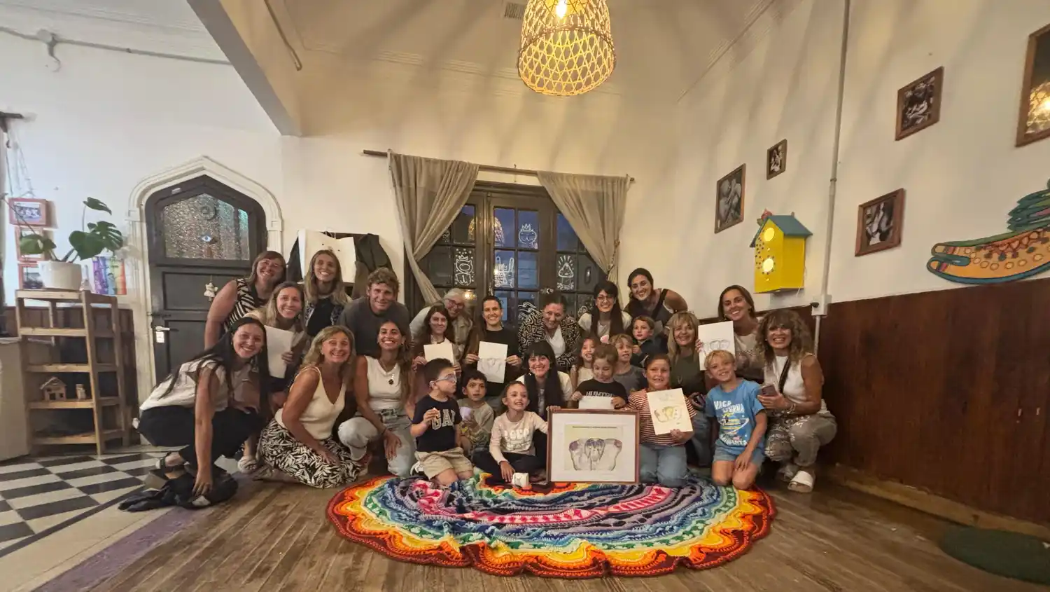 María Magdalena Vázquez. Antes de llegar a su ciudad natal, el libro fue compartido en bibliotecas, colegios y otros espacios de lectura en Madrid