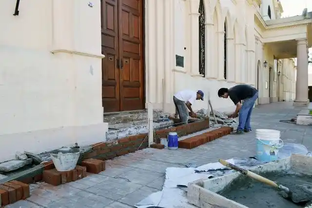 El Colegio San José realiza una rampa