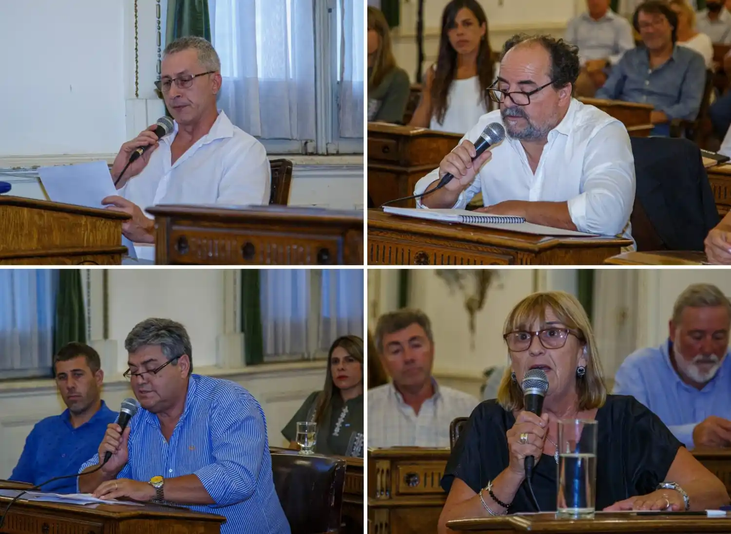 Los presidentes tuvieron la palabra