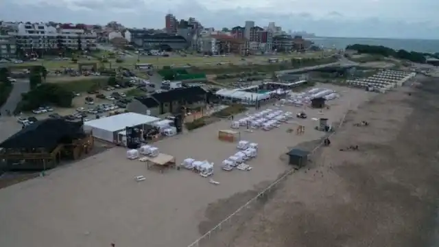 Imágenes satelitales del balneario