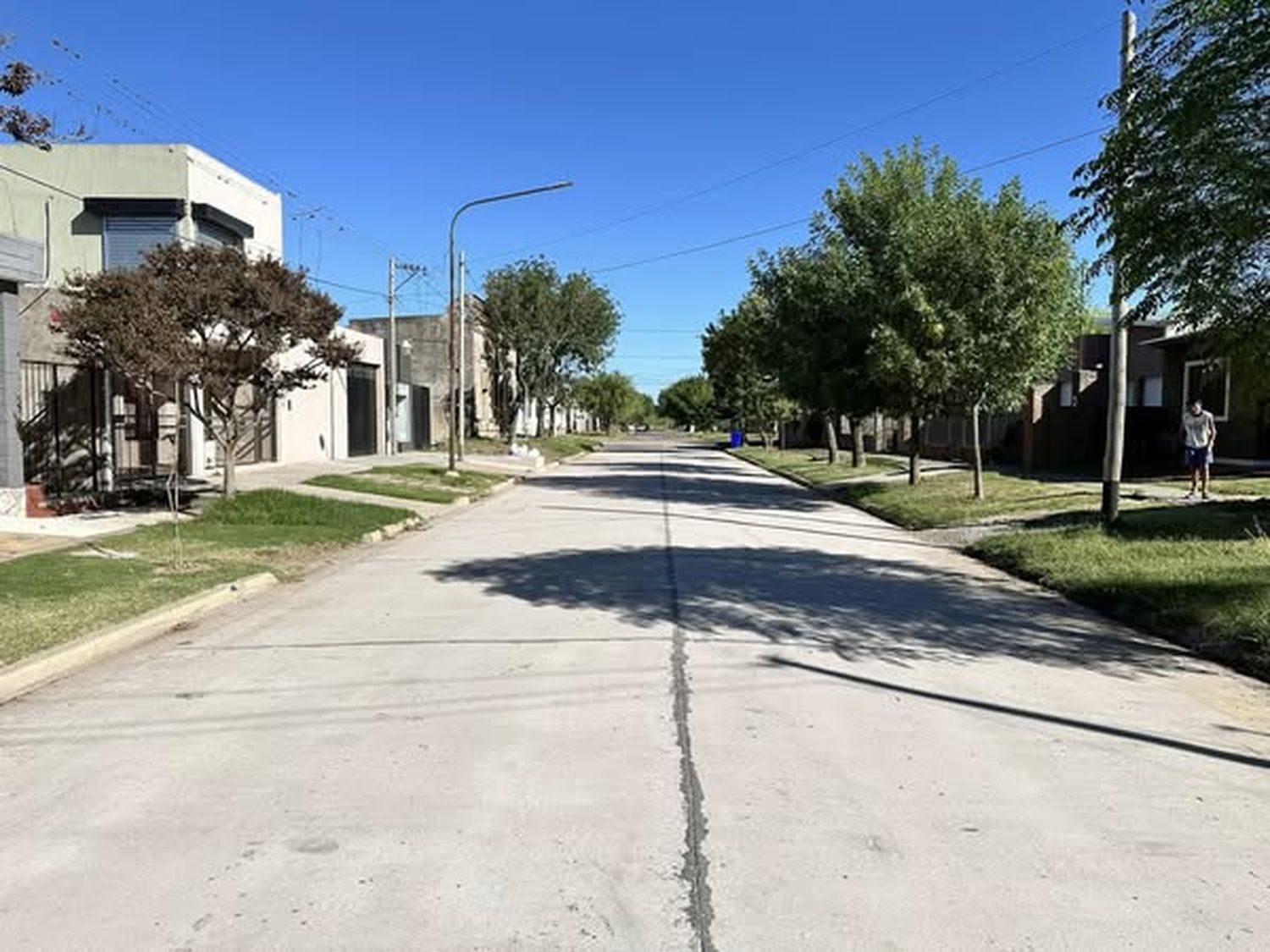 Una de las nuevas calles recuperada por el equipo de Gallisso