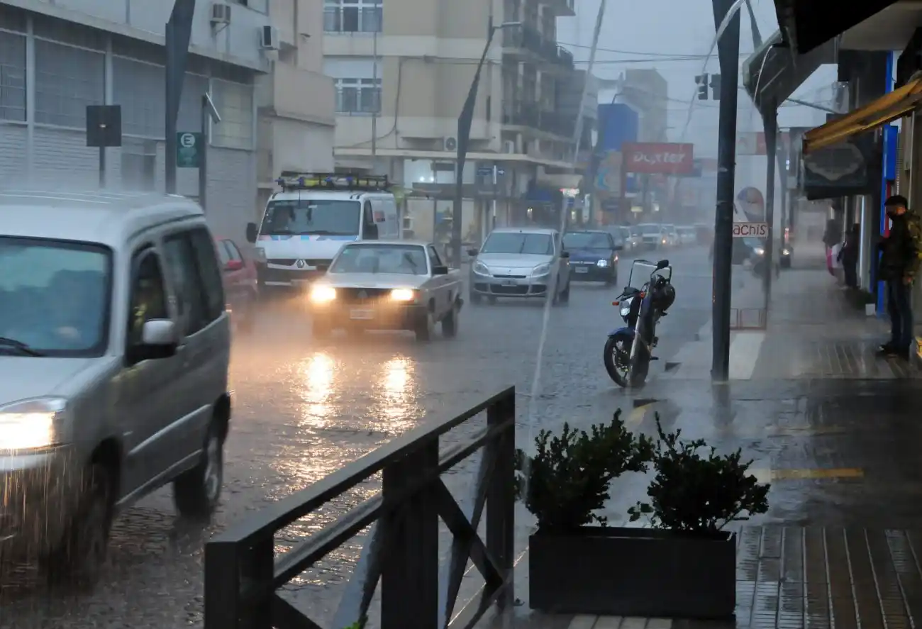 Alerta meteorológico para Tandil por intensas lluvias