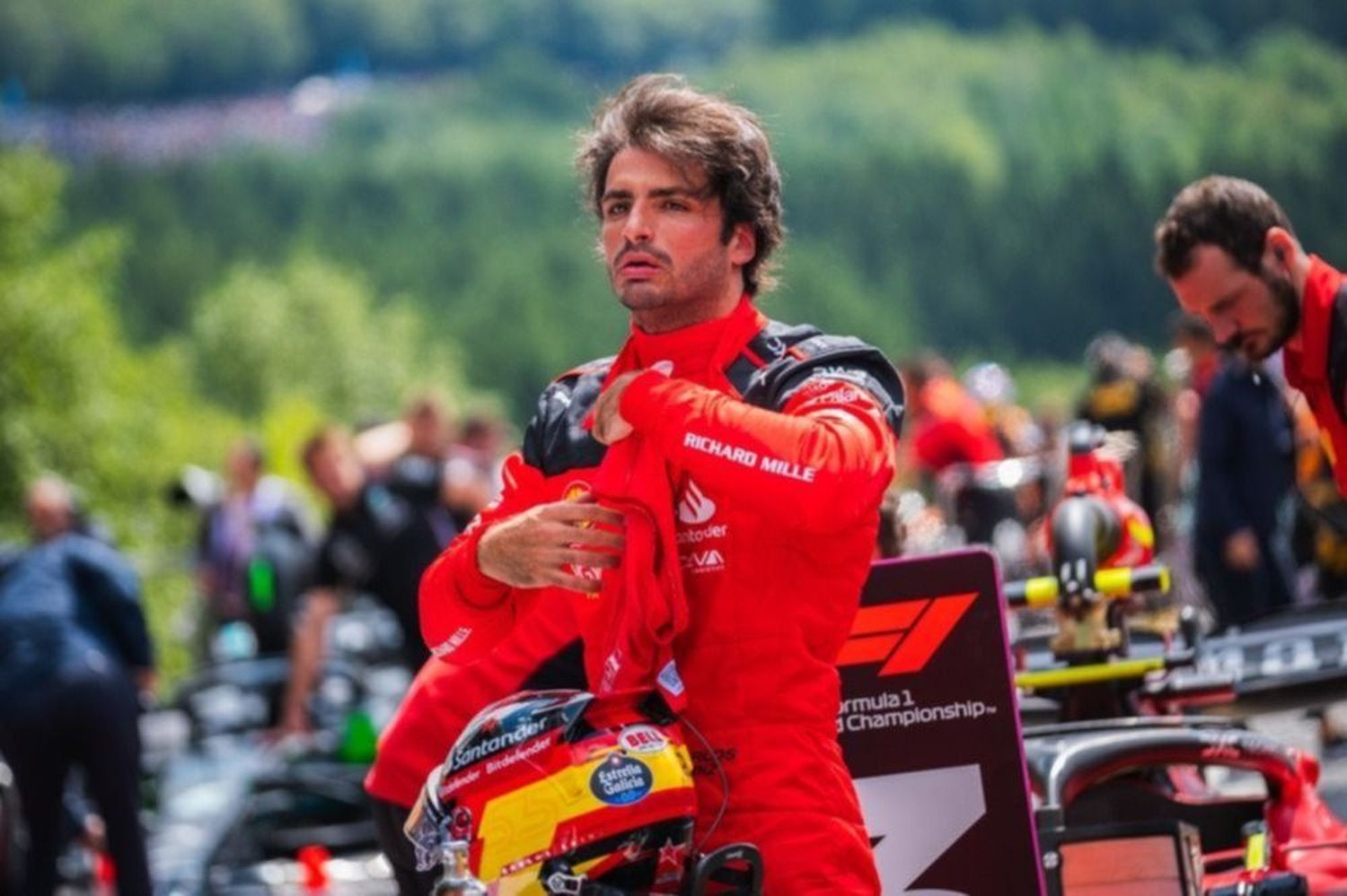 Carlos Sainz es el piloto más amado por los fanáticos de Ferrari
