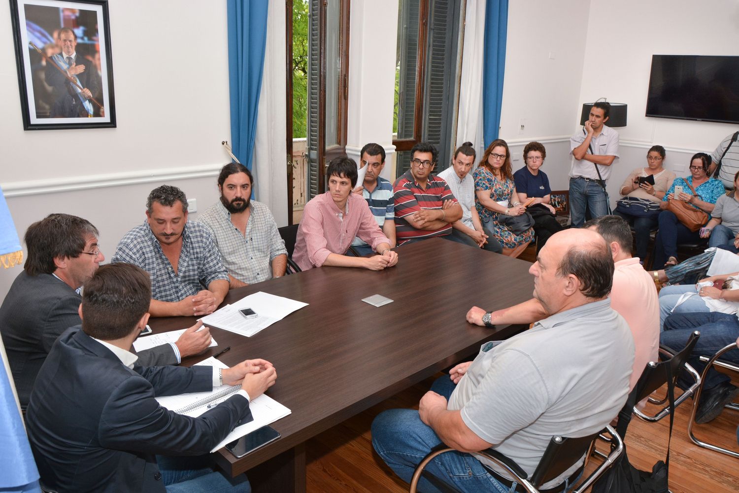 El gobierno le explicó a los representantes de Agmer el cronograma de pagos