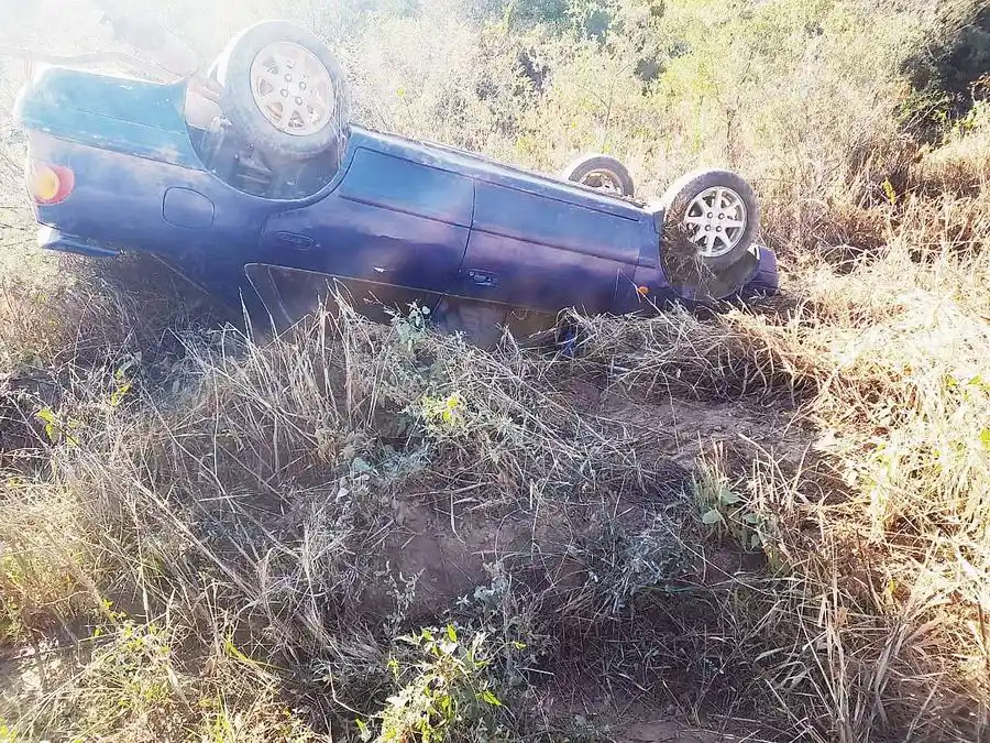 Despiste y vuelco fatal
en General Güemes