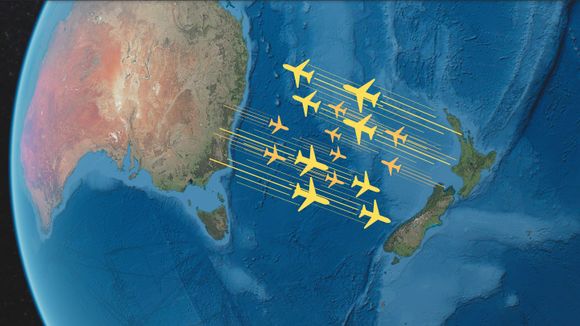 Más de 300 vuelos semanales entre Australia y Nueva Zelanda incluídos en el nuevo codeshare entre Virgin Australia y Air New Zealand