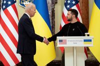 El presidente de Estados Unidos visitó Ucrania antes del aniversario de la invasión