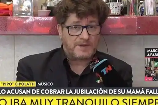 Pipo Cipolatti, acusado de fraude jubilatorio