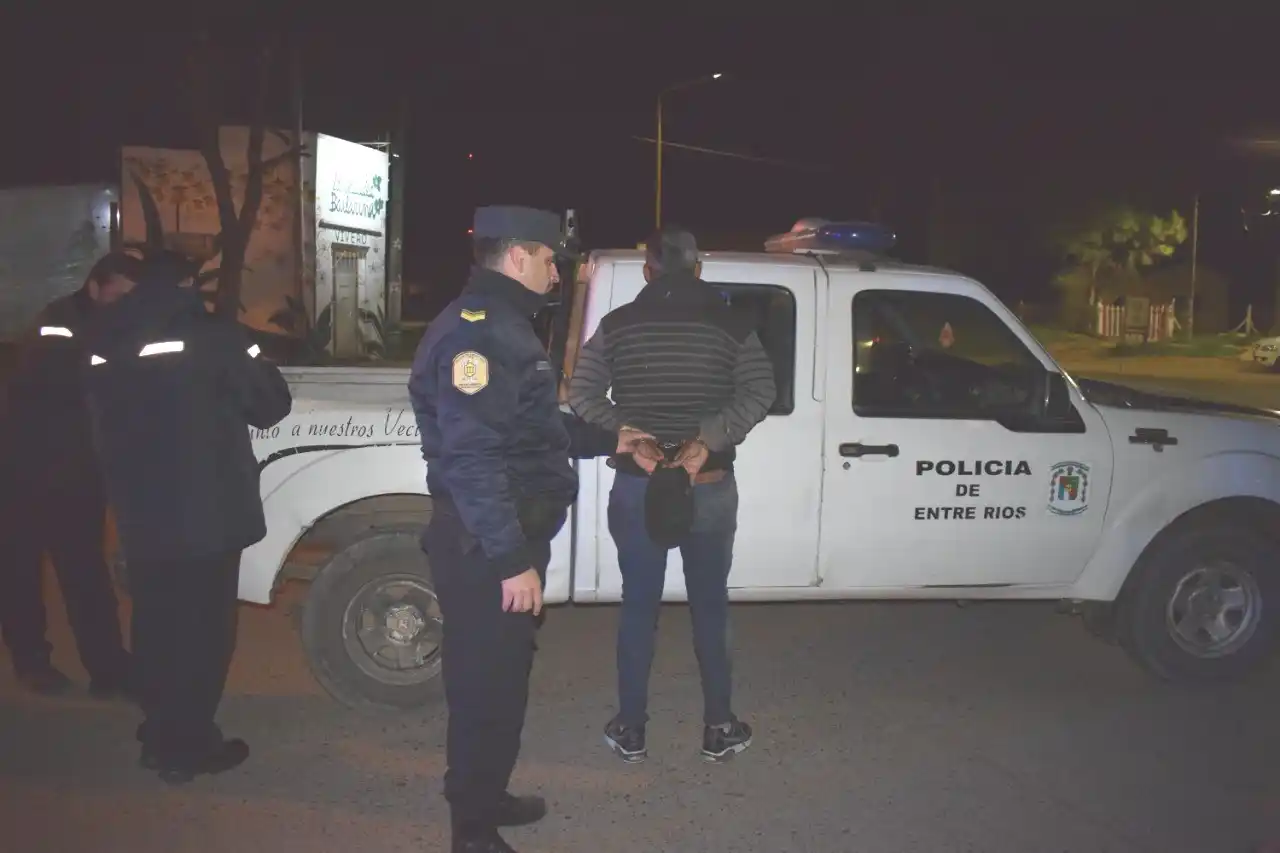 Golpeó brutalmente a su ex y tras detenerlo le fue secuestrado el automóvil