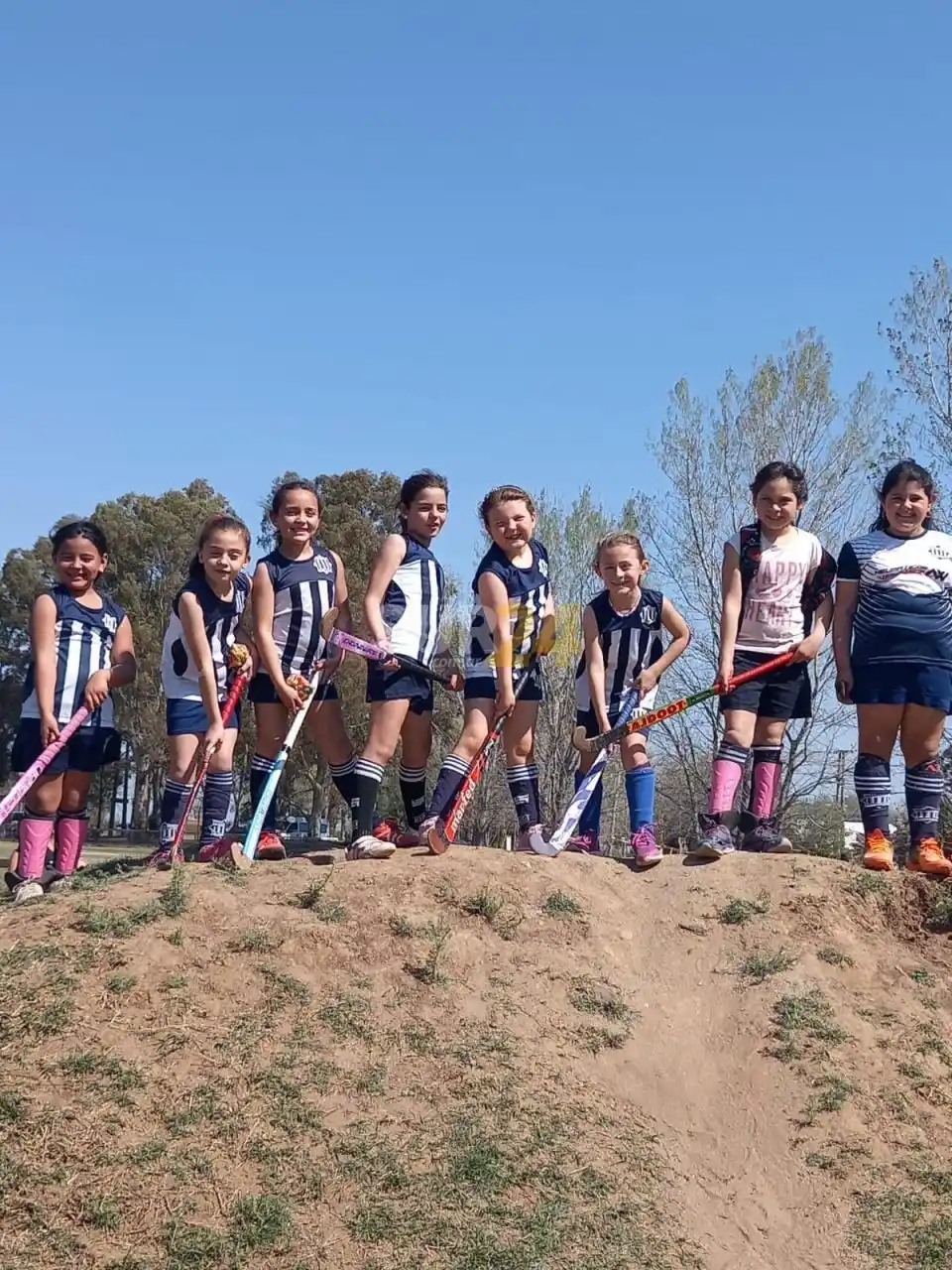 Las más chiquitas del hockey tuvieron sus encuentros