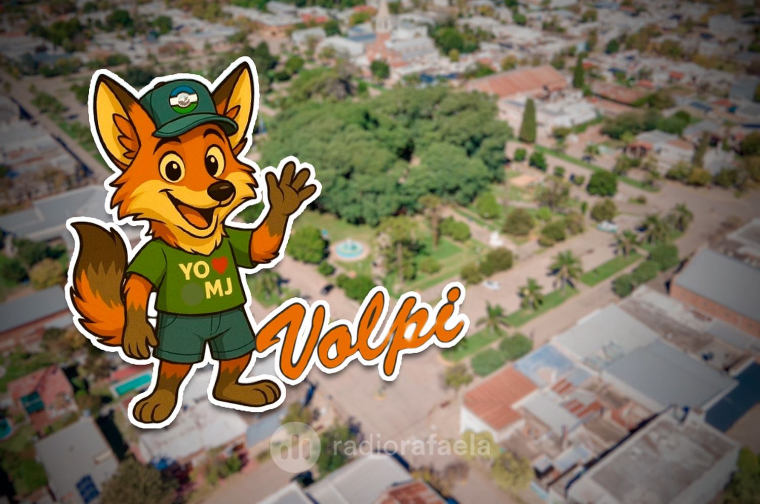 María Juana presentó a Volpi, su nueva mascota oficial: "Queremos concientizar y unir a todos los vecinos"