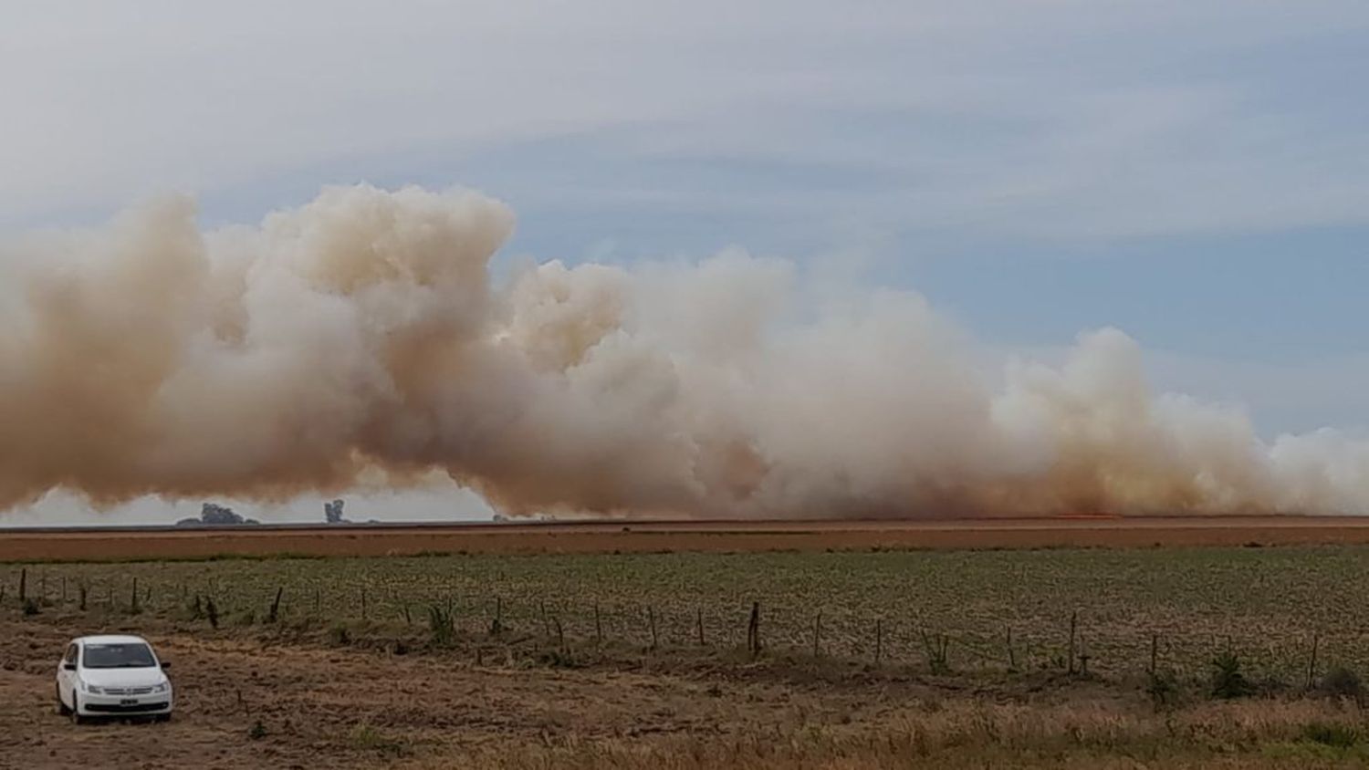 En lo que va de noviembre se originaron ocho incendios forestales