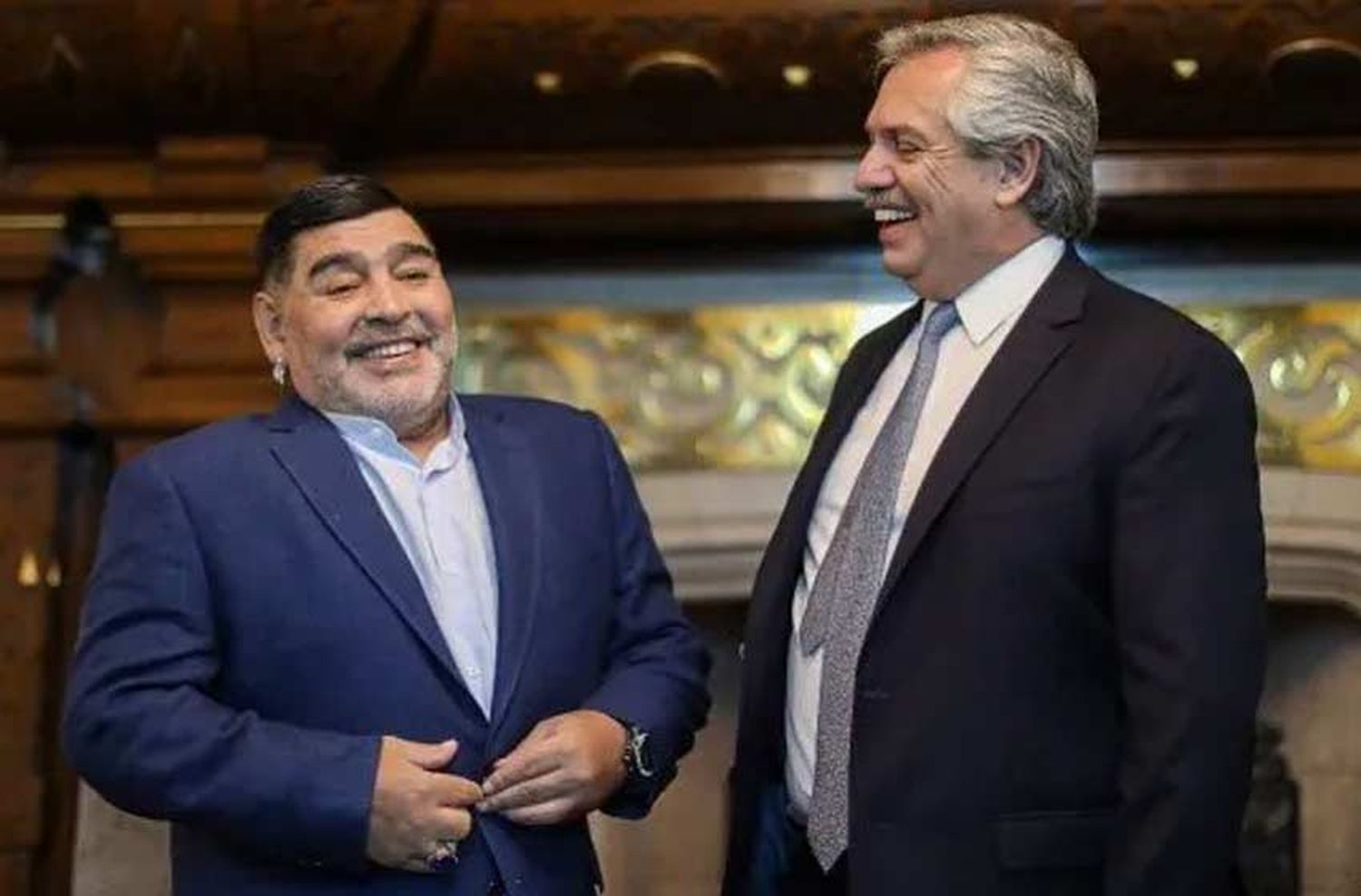 El mensaje de Alberto Fernández para Maradona por su cumpleaños