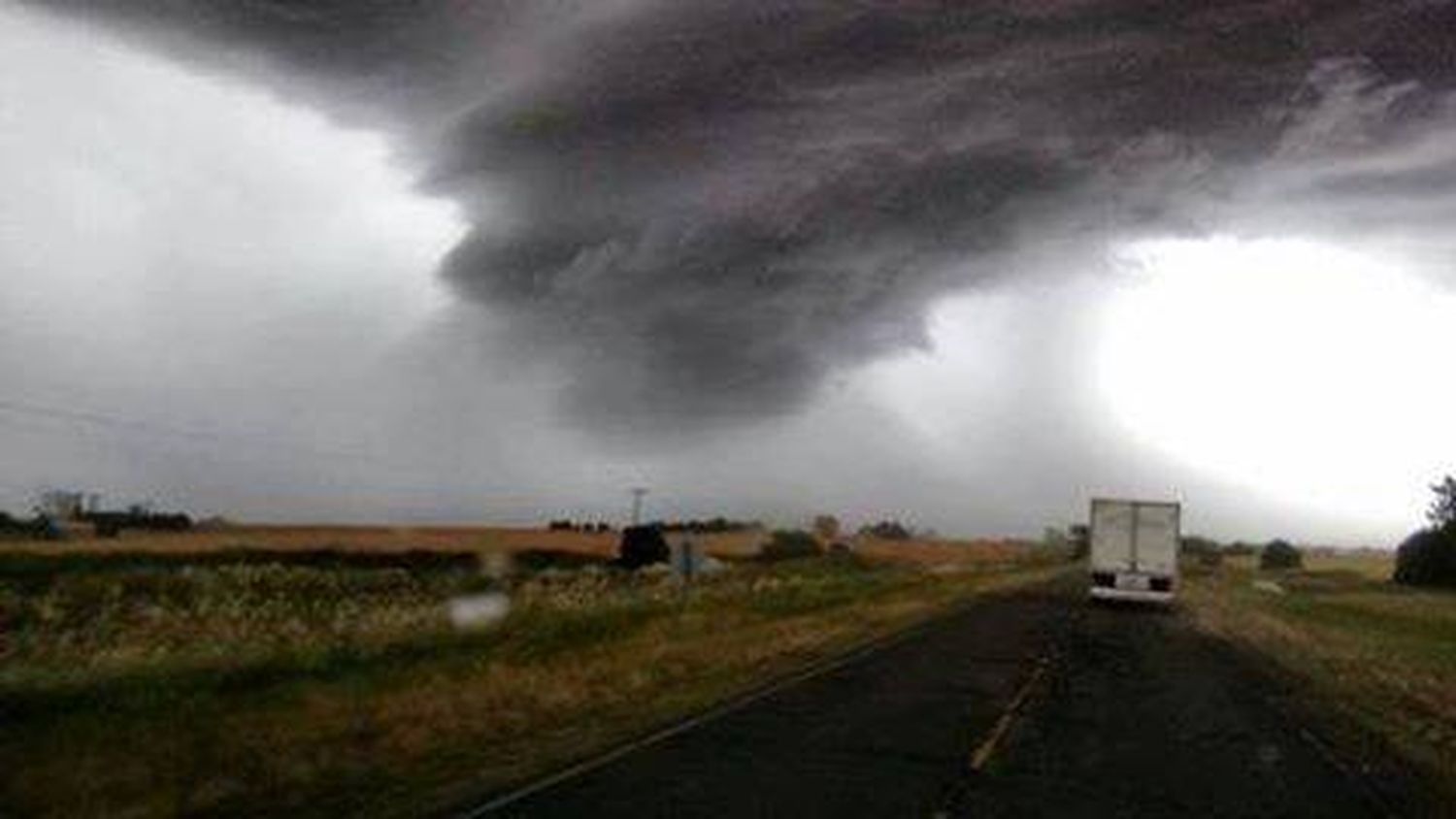 Cayó granizo en zonas de la Provincia