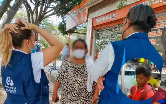 Se pudo conocer que en la mañana de este martes, la tía y el hermano de Alexánder llegaron hasta la sede de Medicina Legal de Cúcuta
