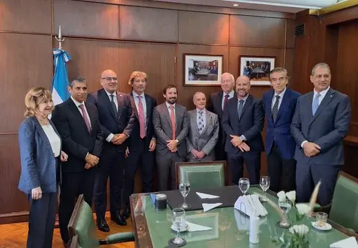 Casación federal recibió al ministro de justicia Juan Bautista Mahiques.