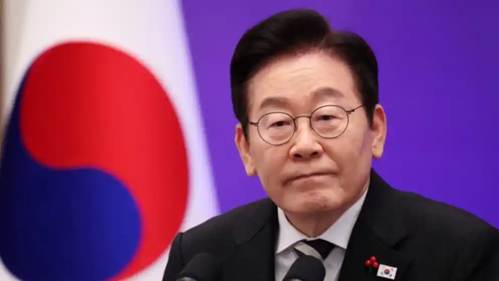 El presidente surcoreano, Lee Jae-myung, habló sobre la necesidad de frenar el desarrollo nuclear de Corea del Norte