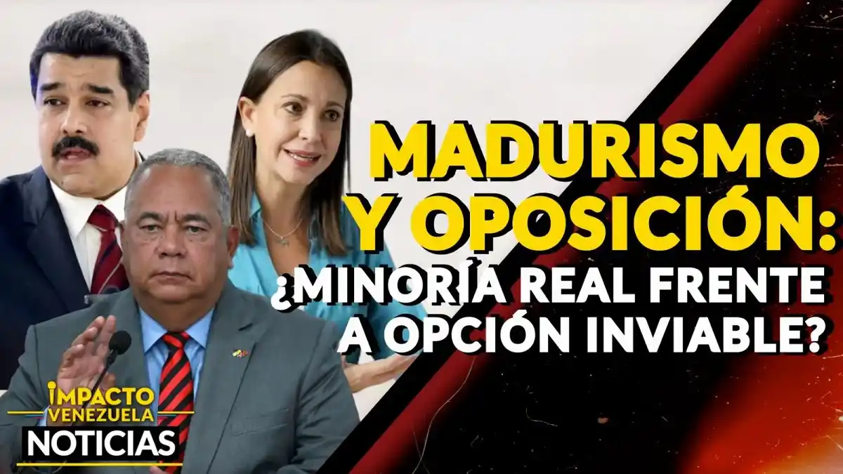 MADURISMO Y OPOSICIÓN: ¿Minoría real frente a opción inviable? -VIDEO