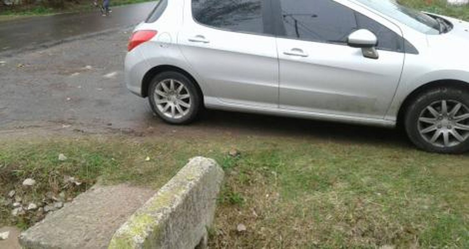 Mal estacionado