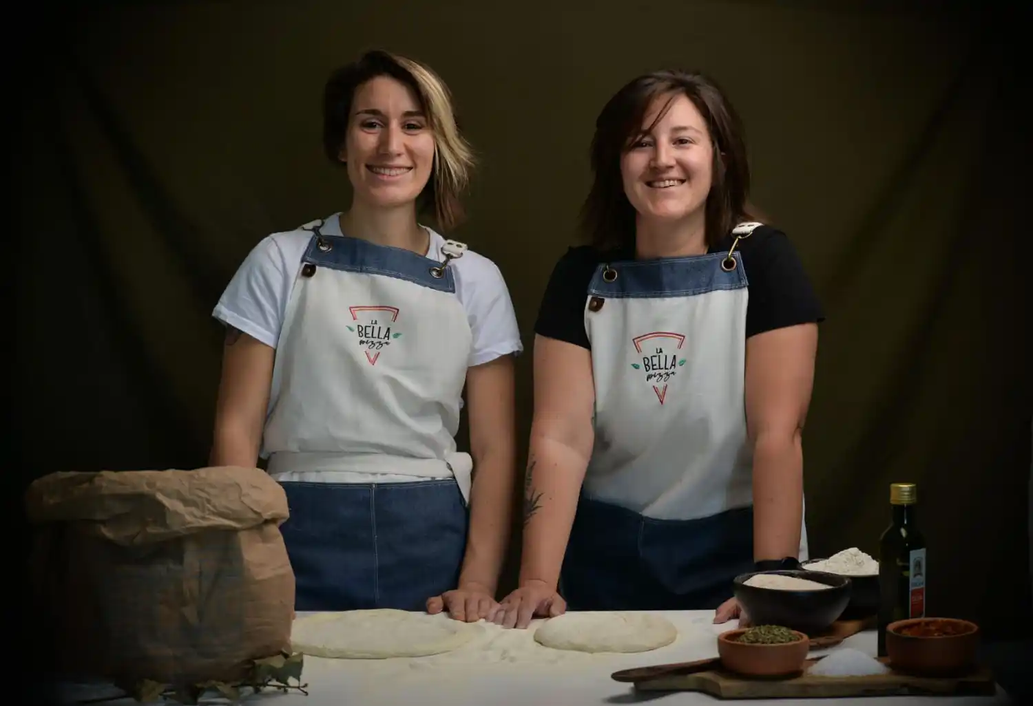 LA BELLA: pizzas bien tandileras