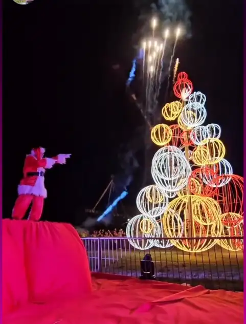 Papá Noel en San Nicolás