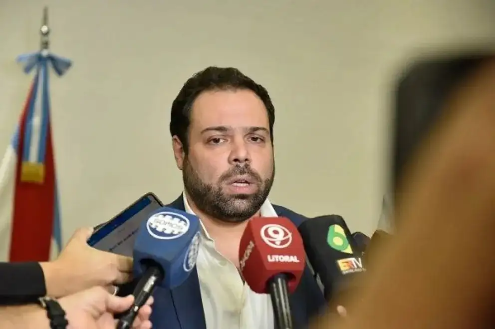 El ministro de Gobierno y Trabajo de la Provincia, Manuel Troncoso