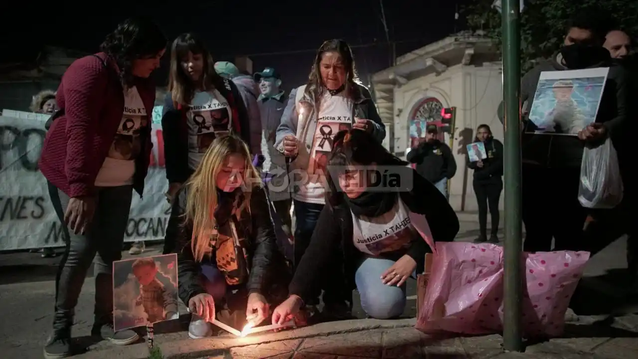 A un mes del asesinato de Tahiel, familiares marcharon reclamando Justicia