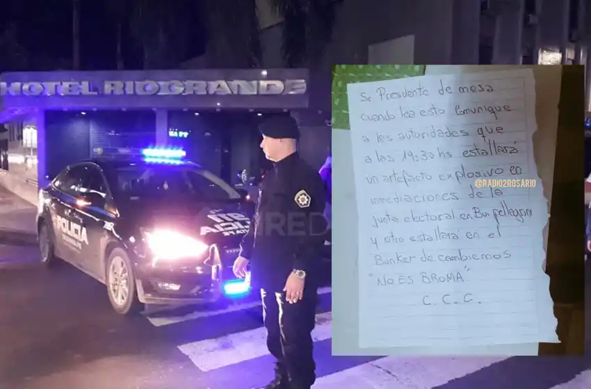 Amenaza de bomba en el búnker de Cambiemos en Santa Fe