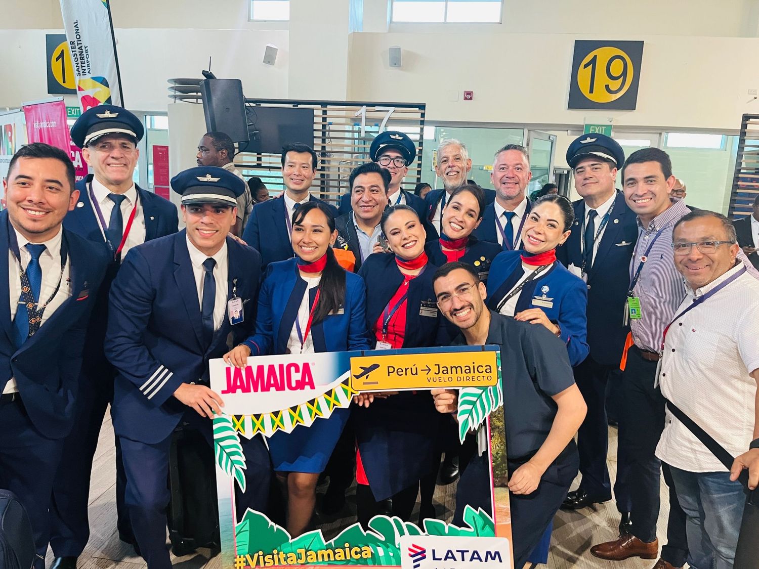 Después de cuatro años, LATAM Airlines regresa a Jamaica