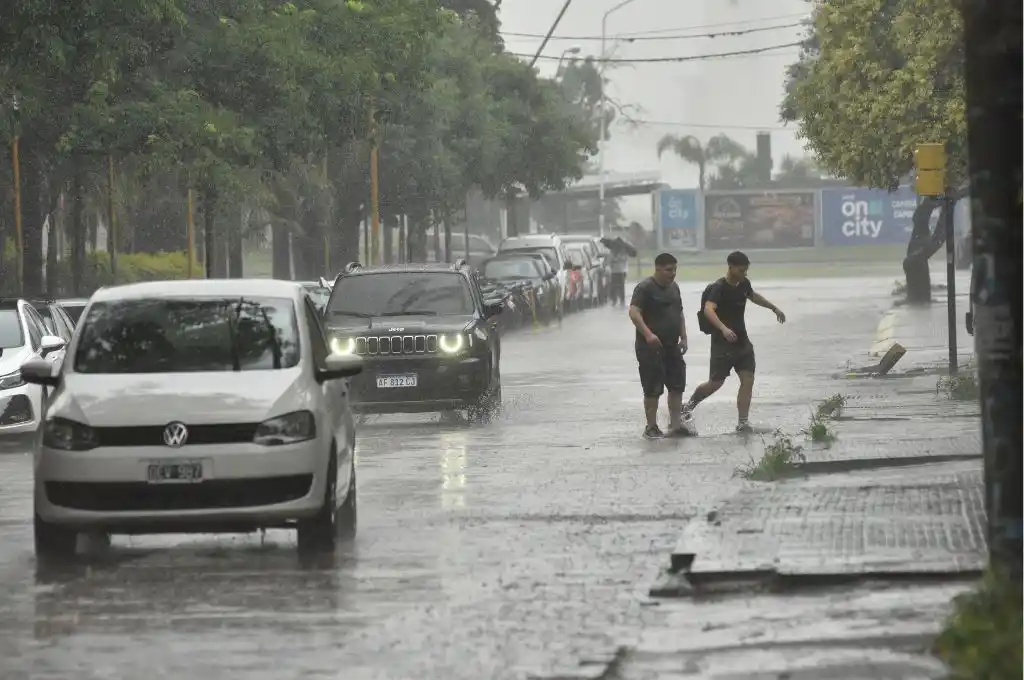 Lluvia en Santa Fe