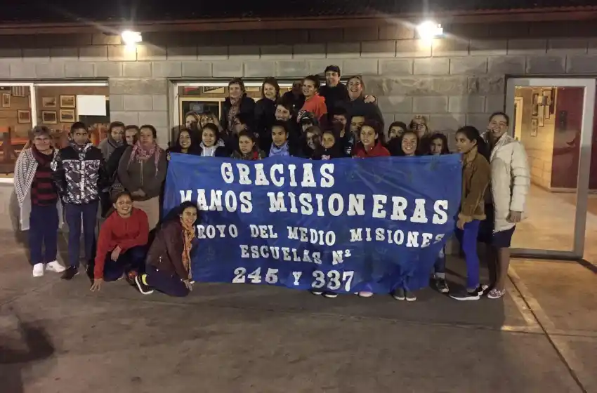 Manos Misioneras y Sporting, unidos en un trabajo solidario