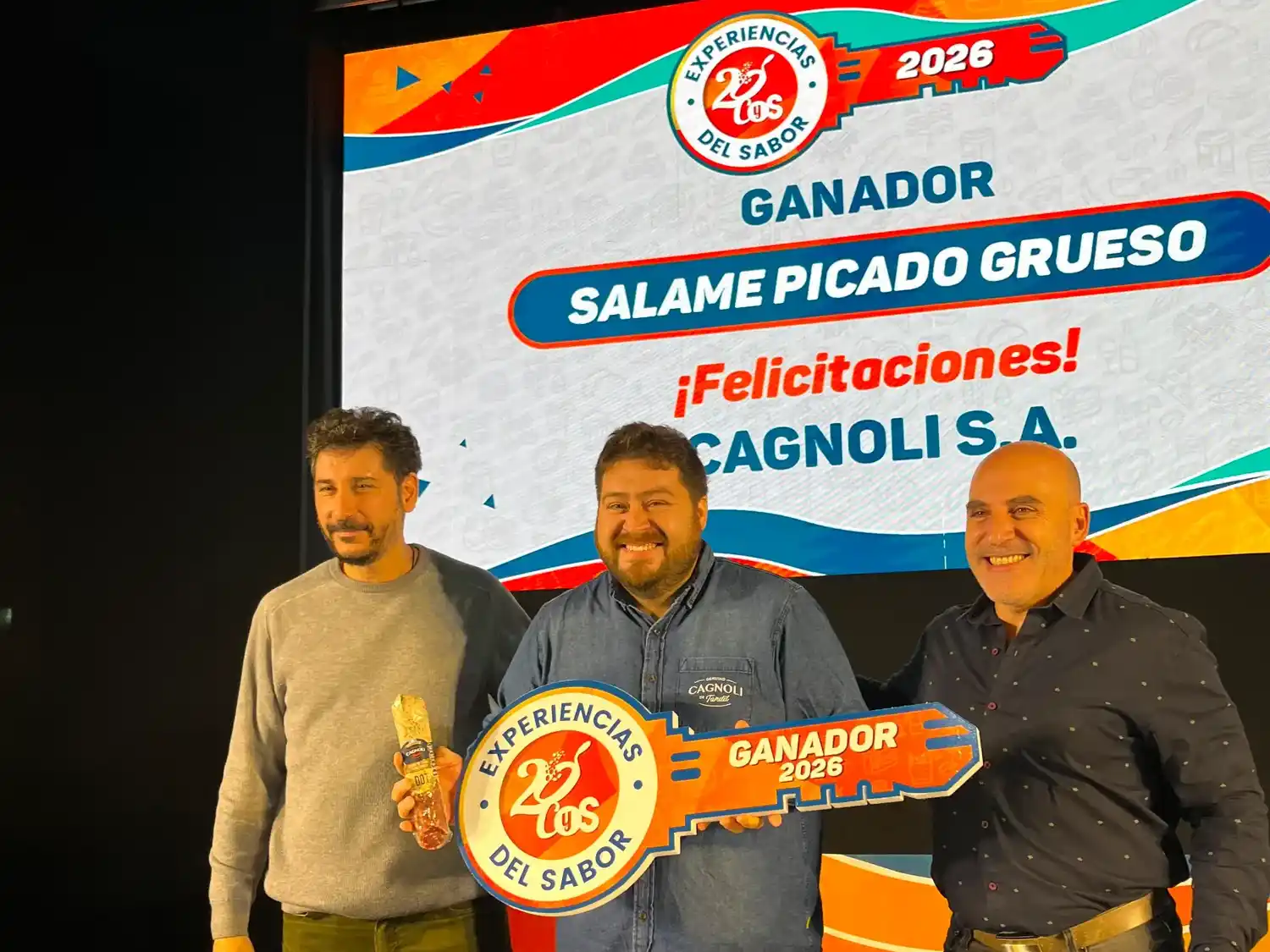 Un salame DOT tandilense ganó el primer premio en Caminos y Sabores