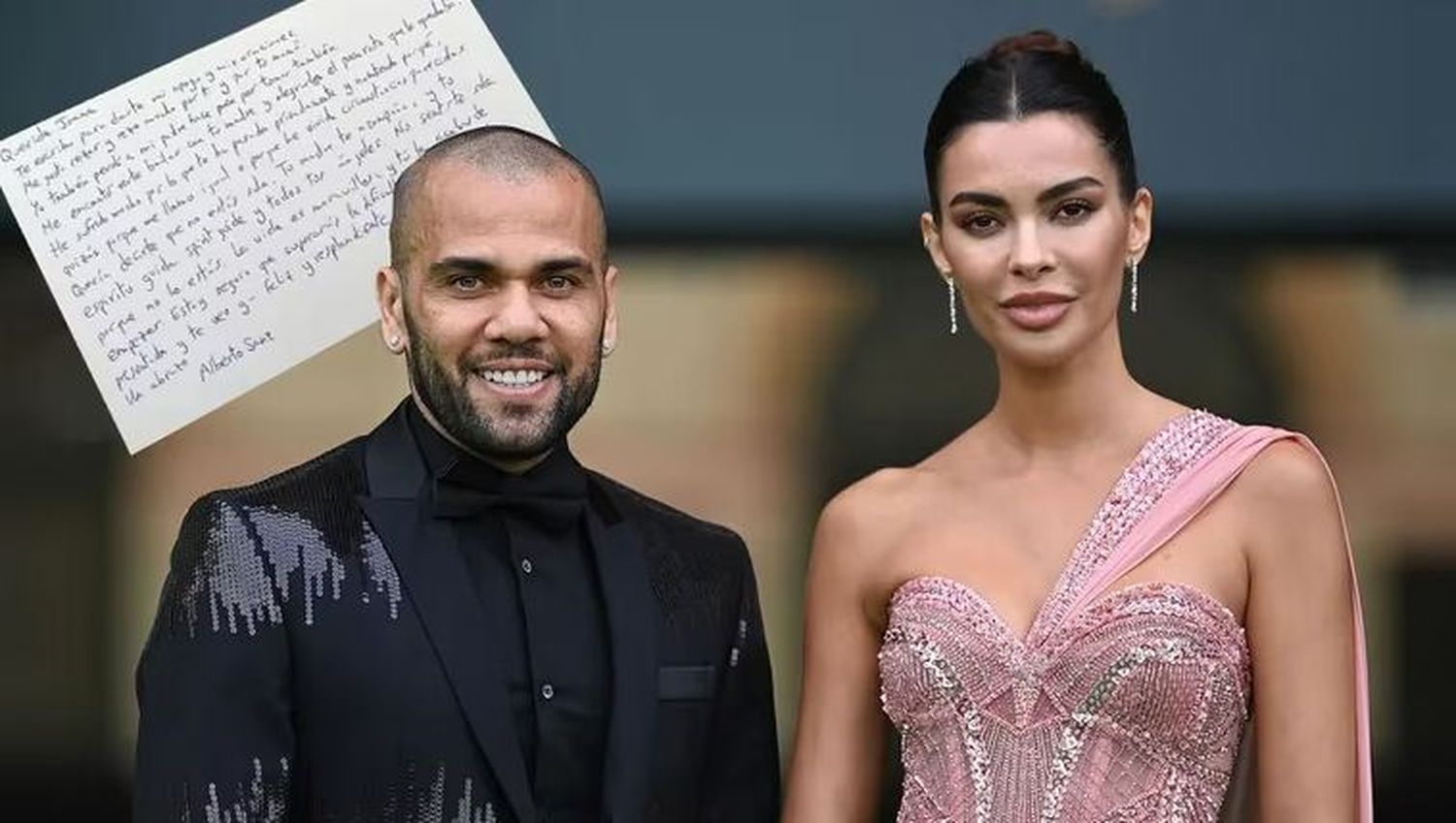 La misteriosa carta que recibió la esposa de Dani Alves: “No sé quién eres, pero gracias infinitas”