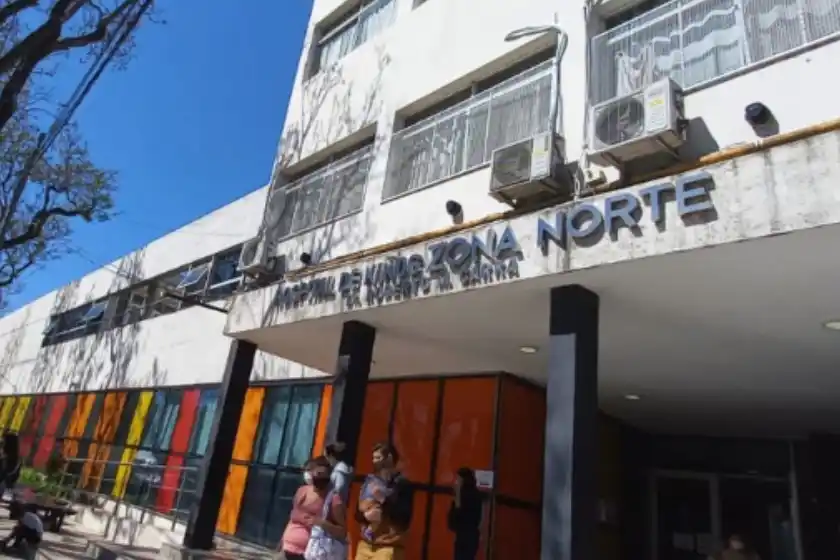 Una nena de 12 años fue abusada y esta internada en el Hospital de Niños Zona Norte
