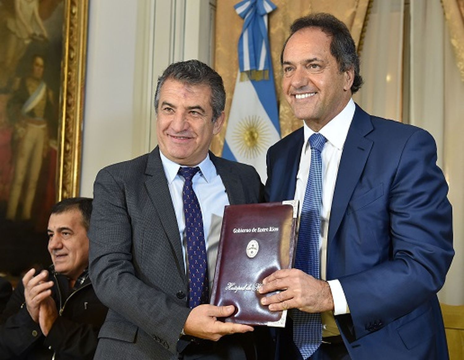 Scioli no descartó un lugar para Entre Ríos en su eventual gabinete