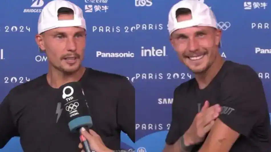 El tenista húngaro Márton Fucsovics y su historia con el mate,