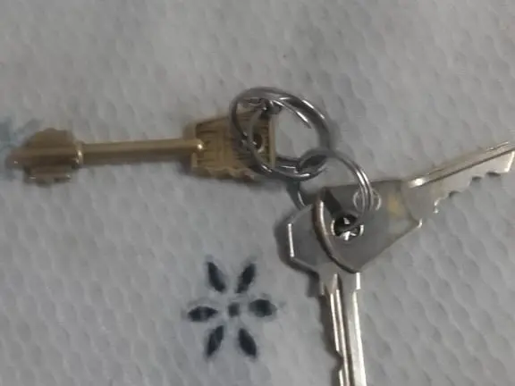 Llaves encontradas en Oliveira Cézar y Maestro Reyna