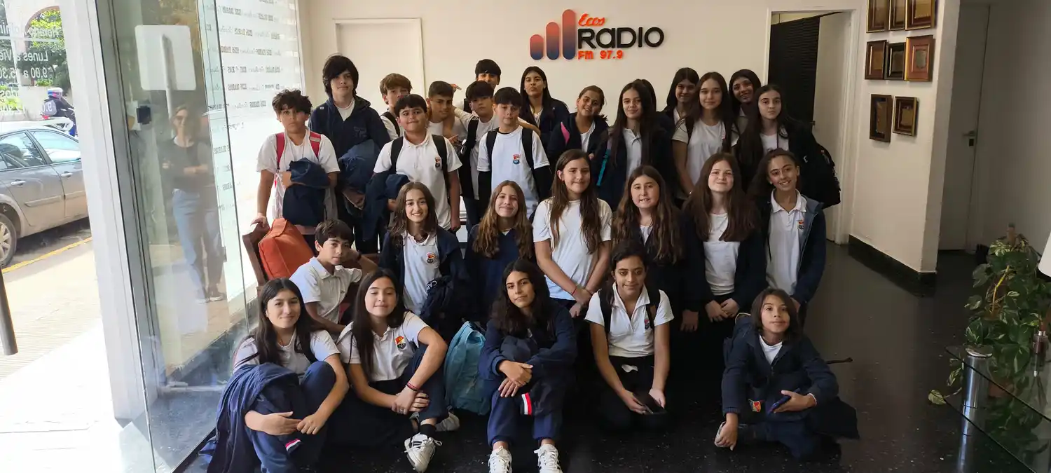 Visita de alumnos del Colegio Capuchinos a Ecos Diarios