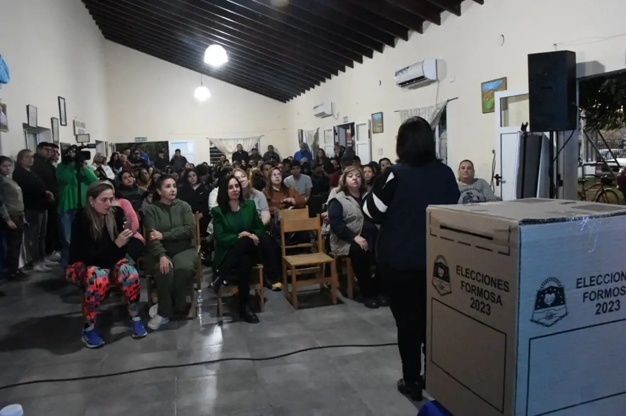 Se capacitó sobre la Boleta Única Papel en el Lote 4
