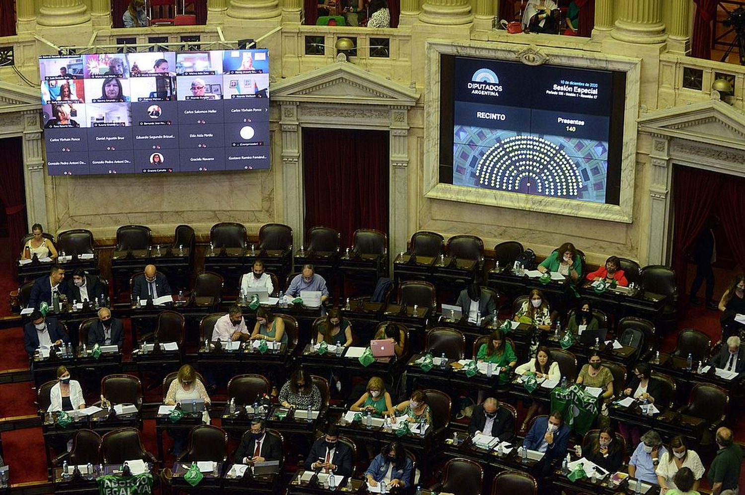 Proyecto de aborto legal: así votarían los diputados santafesinos