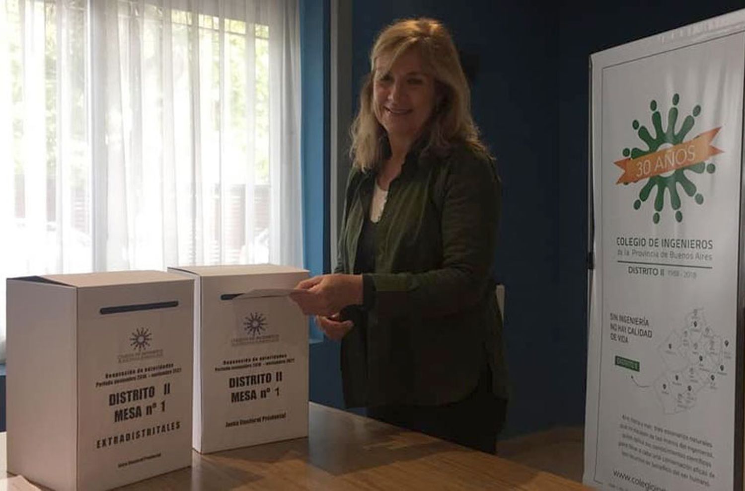 Marta Di Luca será la presidente zonal del Colegio de Ingenieros