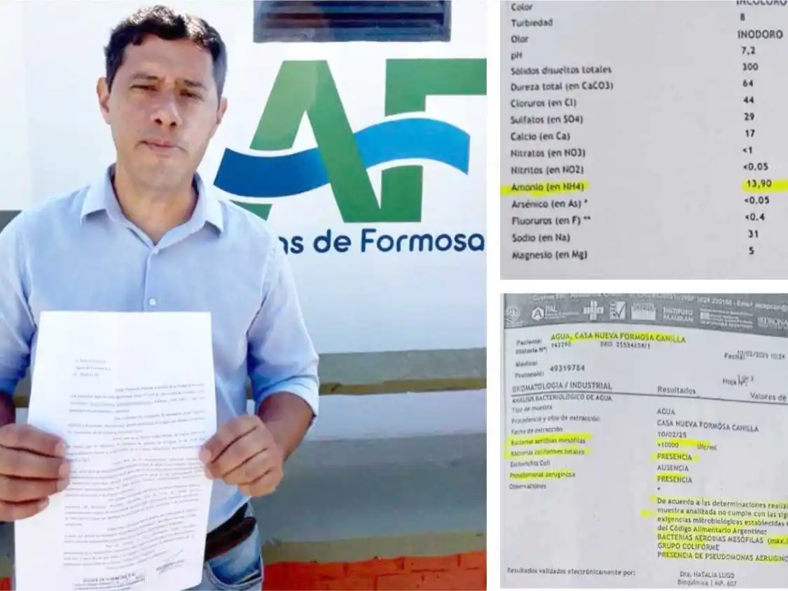 Denuncian que es imposible saber quiénes son
los propietarios de REFSA y Aguas de Formosa