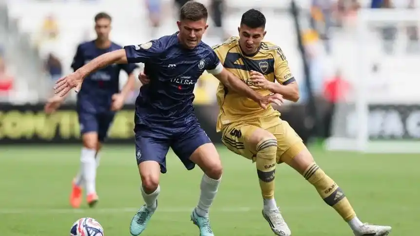 Boca vs. Auckland City demorado por el clima