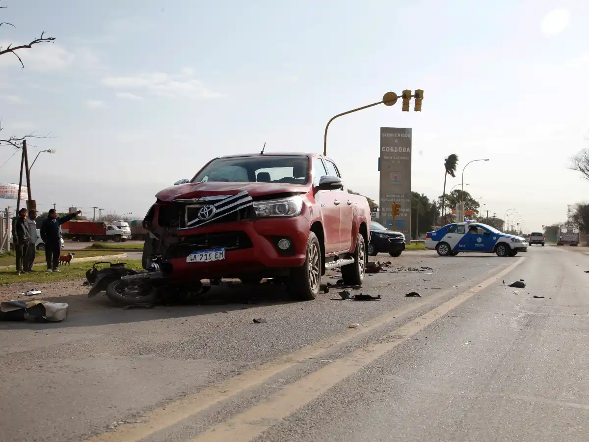  Murió el joven motociclista accidentado en el interprovincial y la ruta 19  