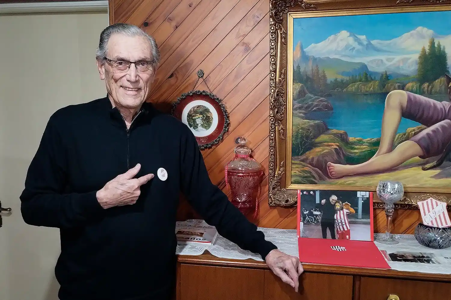 Enzo, 9 de Julio y la vida entera como fanático del León: "Gracias viejo por haber fundado un club tan lindo"