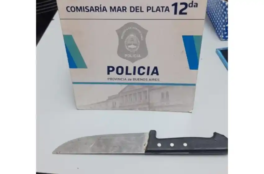 Quiso recuperar a su sobrina y el ex cuñado lo amenazó de muerte con una cuchilla