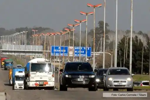 Rutas cargadas desde la costa atlántica en la vuelta del fin de semana largo