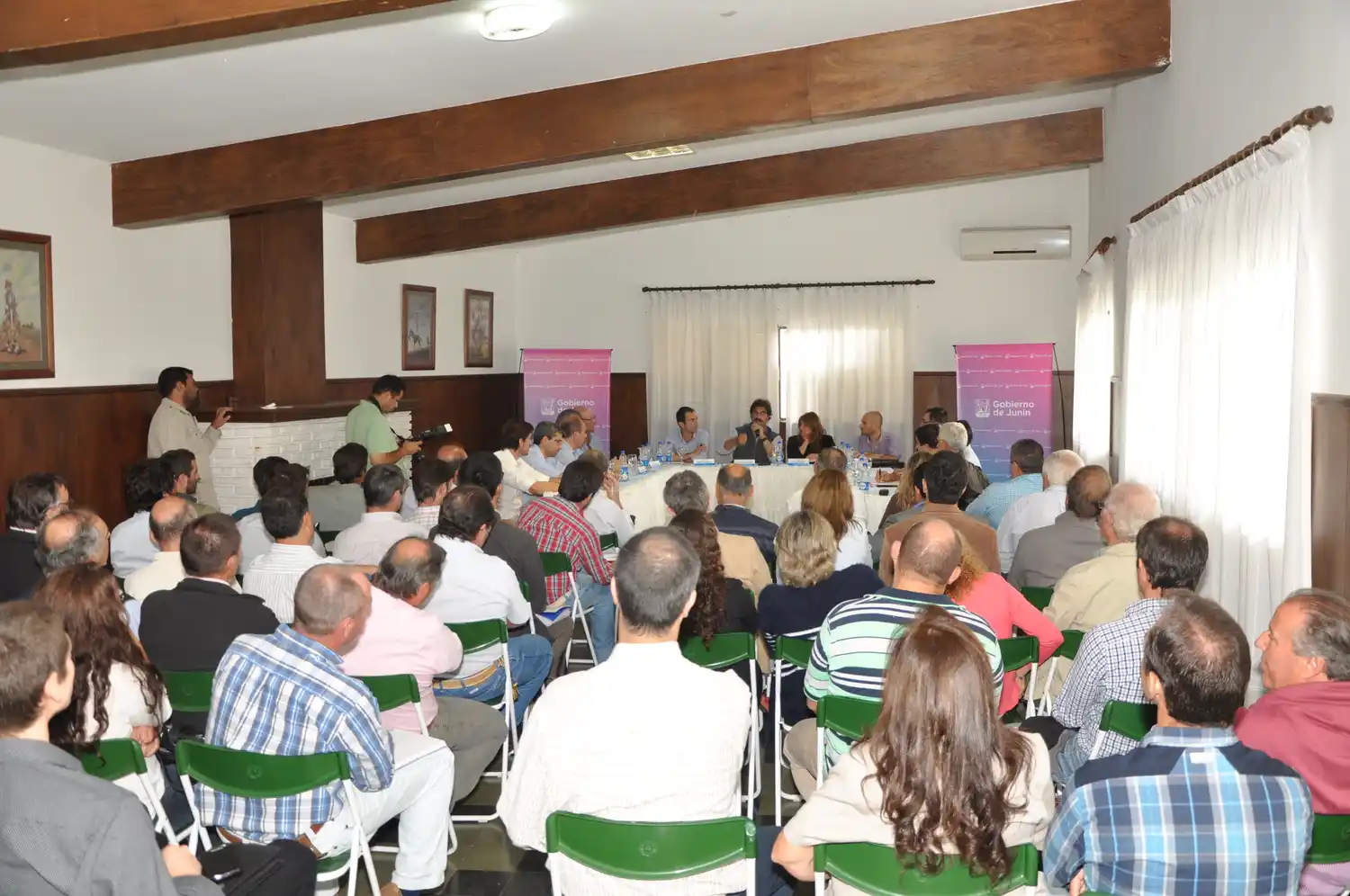 Intendentes de la Cuarta Sección se reunieron con Sarquís