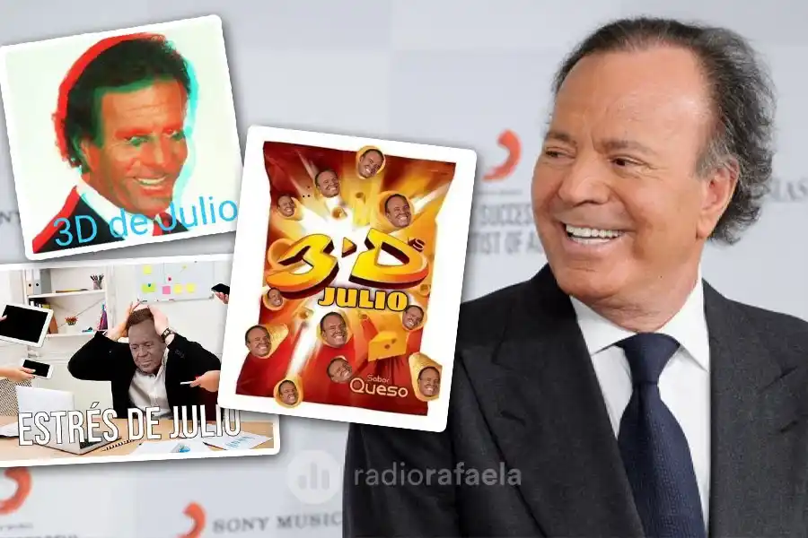 Qué dijo Julio Iglesias sobre sus memes: "Los conozco, son..."