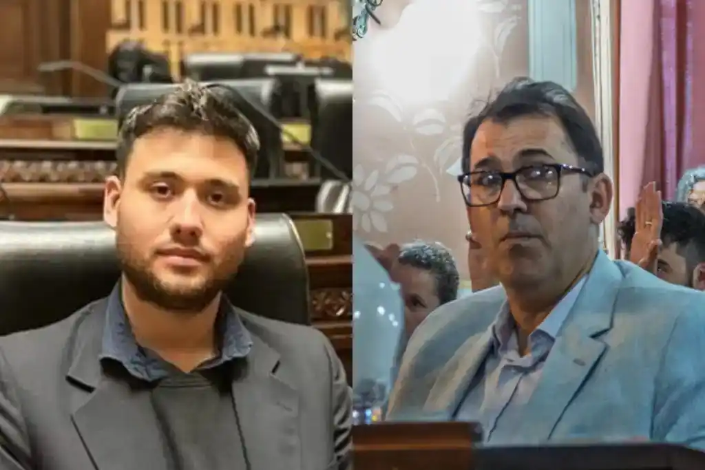 Andrés Ferrari, asesor del concejal Ariel Rey, aseguró haber recibido un golpe por parte del edil Martín Rivas.